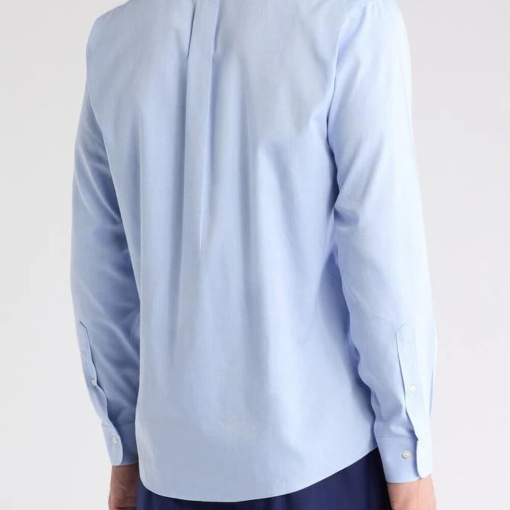 BROOKS BROTHERS Dress Shirt (16.5, Blue, Cotton)